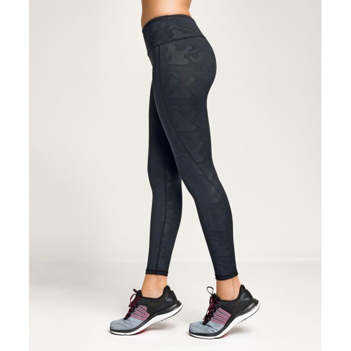 Women's performance camo leggings full-length Thumbnail