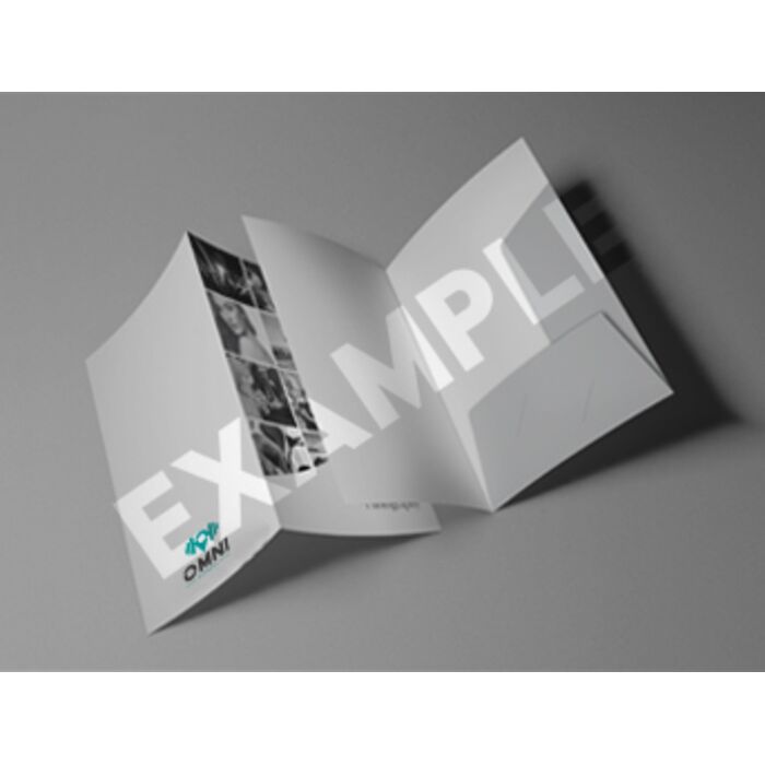 Interlocking Presentation Folders - Oversized A4 Matt Lamination Thumbnail