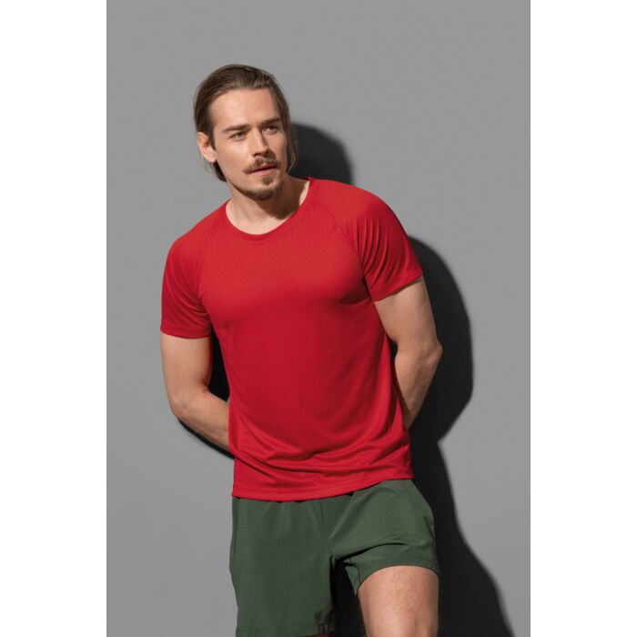 Mens Sports Raglan Mesh T Thumbnail