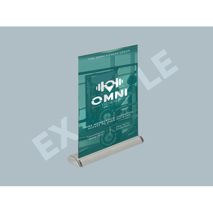 Desktop Roller Banners - A4 Thumbnail