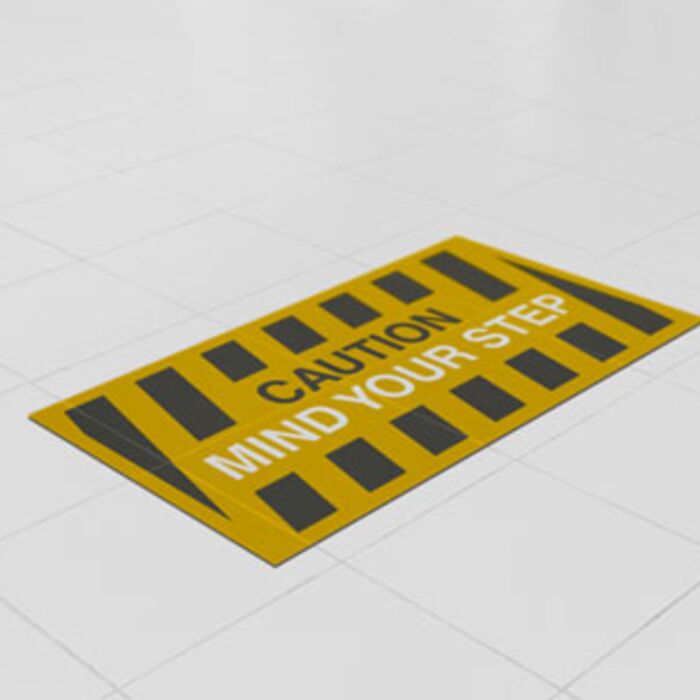 Vinyl Floor Stickers 200 x 200mm Thumbnail
