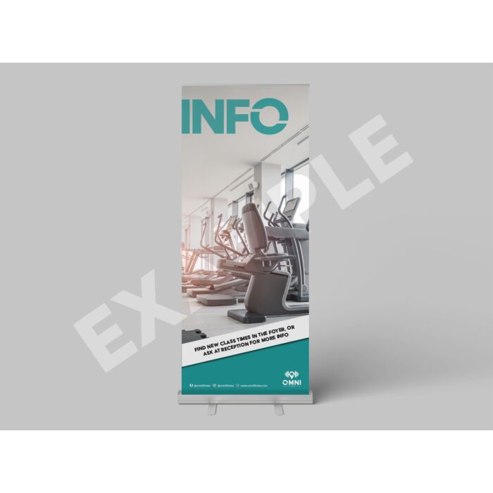 1000mm x 2000mm Standard Roller Banners Thumbnail