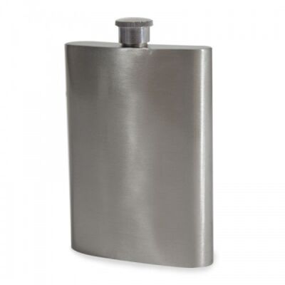 8oz Steel Hip Flask Thumbnail