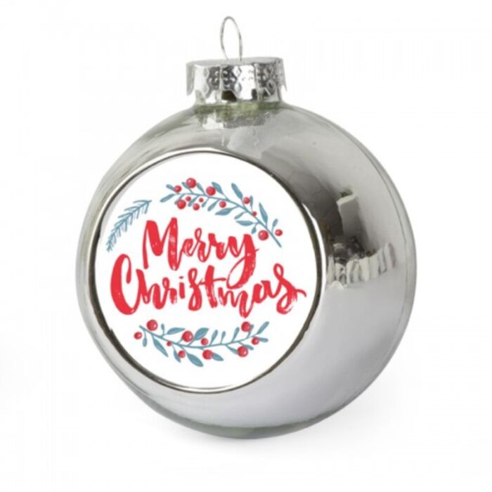 Christmas Bauble - Silver Thumbnail