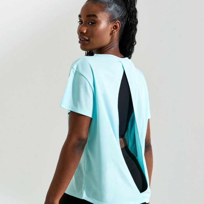 Women’s open back T Thumbnail