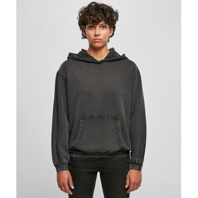 Women's acid washed oversized hoodie Thumbnail