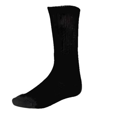 (Black) Sublimation Sports Socks For Men Thumbnail