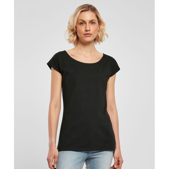 Women's wide neck tee Thumbnail