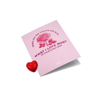 Valentines Day Card and Heart Chocolate  Thumbnail