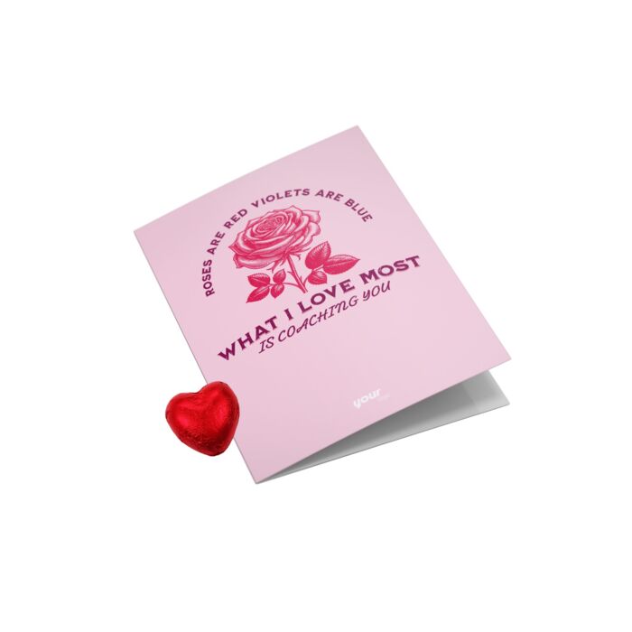 Valentines Day Card and Heart Chocolate  Thumbnail