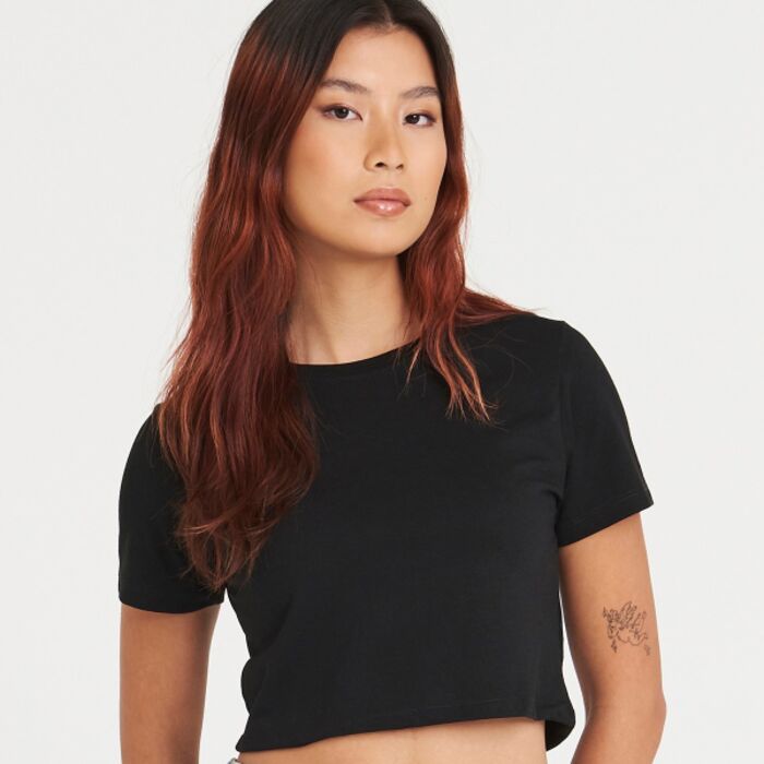 Women's triblend cropped T Thumbnail