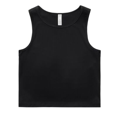 WOS ACTIVE CROP TANK  (AS COLOUR) Thumbnail