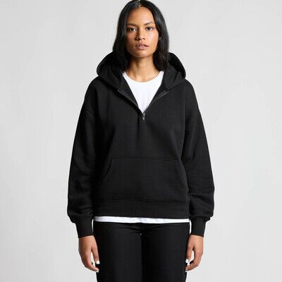 WOS RELAX HALF ZIP HOOD (AS COLOUR) Thumbnail