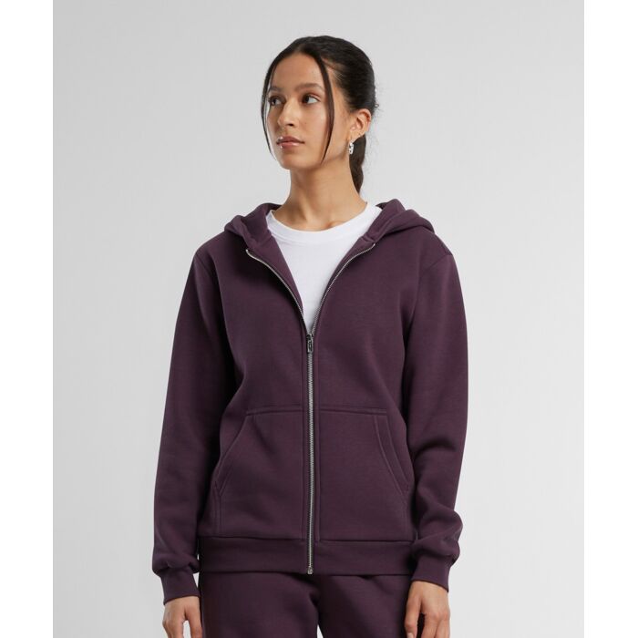 Women’s fluffy zip hoodie Thumbnail