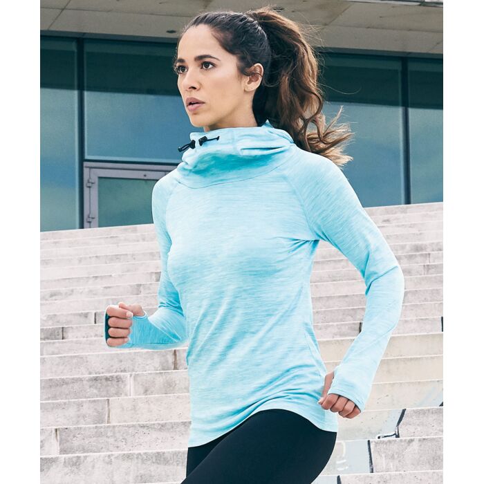 Girlie Cowl Neck Top Thumbnail