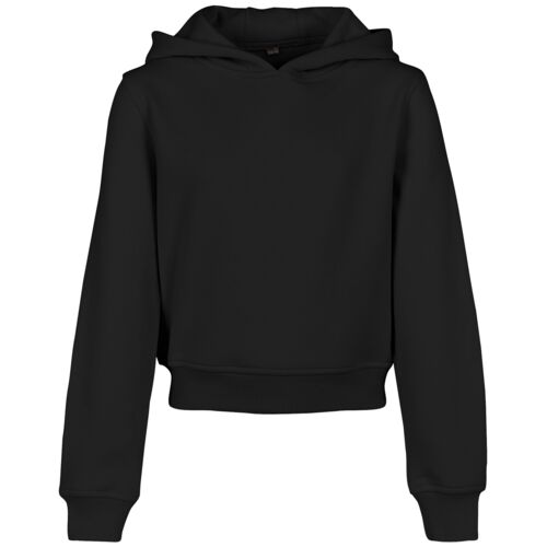 Girls cropped sweat hoodie (Childs) Thumbnail