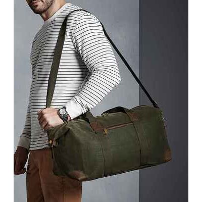Heritage Waxed Canvas Holdall Thumbnail
